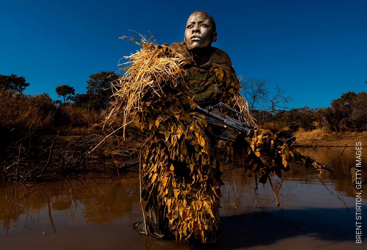 Foto de Brent Stirton, finalista en el World Press Photo 2019